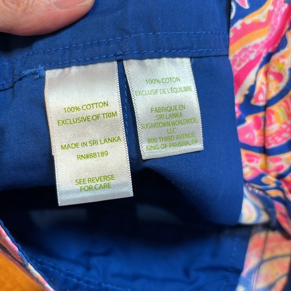 LILLY PULITZER 00 The Kerrie Short 3" Inseam Multi Can't Resist Print - Picture 7 of 8